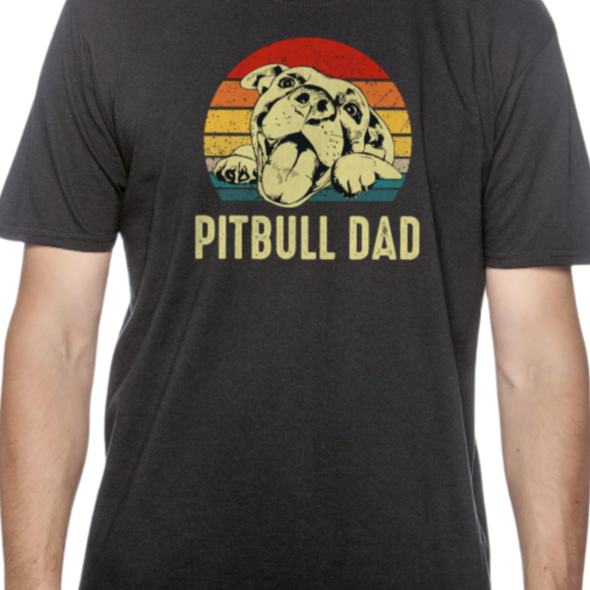 "Pitbull Dad" T-Shirt